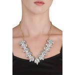 Buy Femnmas Bib Statement Fashion Necklace - Purplle