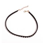 Buy Femnmas Rivet Spike Choker Necklace - Purplle