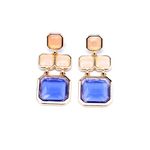 Buy Femnmas Femluxe Luxury Stone Earrings - Purplle