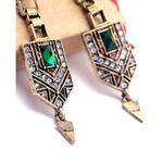Buy Femnmas Femluxe Stone Studded Earrings - Purplle