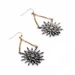Buy Femnmas Vintage Star Drop Earrings - Purplle