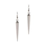 Buy Femnmas Silver Spike Earring - Purplle