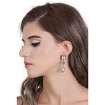 Buy Femnmas Long Drop Fashion Earrings - Purplle