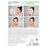 Buy Mirabelle Korea Fairness Facial Mask (Aloevera, Berries, Cucumber, Herbs, Lemon, Papaya - Combo Pack Of 6) (25 ml) - Purplle