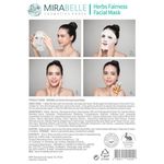 Buy Mirabelle Korea Herbs Fairness Facial Mask(A Pack Of 5) (25 ml) - Purplle