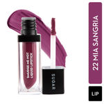 Buy SUGAR Cosmetics Smudge Me Not Liquid Lipsticks for Women | Transferproof & Waterproof | Lasts 12+ Hours | Matte Lipstick | 4.5ml - 22 Mia Sangria (Purple Pink) - Purplle