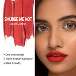 Buy Smudge Me Not Liquid Lipstick - 28 Trusty Rusty (Rust Red) - Purplle