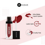 Buy SUGAR Cosmetics - Smudge Me Not - Liquid Lipstick - 29 Scarlet Starlet (Orange Red) - 4.5 ml - Ultra Matte Liquid Lipstick, Transferproof and Waterproof, Lasts Up to 12 hours - Purplle
