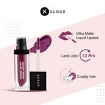 Buy SUGAR Cosmetics - Smudge Me Not - Liquid Lipstick - 30 Peony Genie (Medium Pink) - 4.5 ml - Ultra Matte Liquid Lipstick, Transferproof and Waterproof, Lasts Up to 12 hours - Purplle