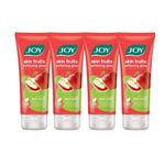 Buy Joy Skin Fruits Softening Glow Face Wash (Apple)(Pack of 4 x 50 ml) - Purplle