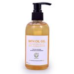 Buy Greenberry Organics Bath Oil Gel with Olive, Jojoba & Almond (200 ml) - Purplle