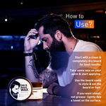 Buy Qraa Styling Hair & Beard Gel Wax (100 g) - Purplle