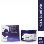 Buy Qraa Nourishing Styling Hair And Beard Wax With Marine Sea Minerals (100 g) - Purplle