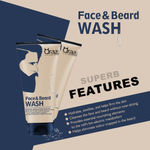 Buy Qraa Face And Beard Wash (100 g) - Purplle
