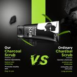 Buy Qraa Activated Charcoal Scrub For Men (100 g) - Purplle