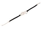 Buy Crunchy Fashion Dual Heart Black-Green Combo Bracelet - Purplle