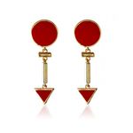 Buy Crunchy Fashion Blooming Praise Decadic Earring - Purplle