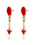 Buy Crunchy Fashion Blooming Praise Decadic Earring - Purplle