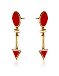 Buy Crunchy Fashion Blooming Praise Decadic Earring - Purplle