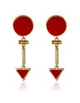 Buy Crunchy Fashion Blooming Praise Decadic Earring - Purplle