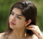 Buy Crunchy Fashion Clear Crystal Drop Earrings - Purplle