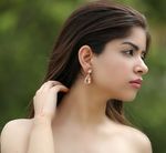 Buy Crunchy Fashion Topaz Orange Crystal Earrings - Purplle