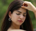 Buy Crunchy Fashion Gold Plated Stylish Blue Crystal Dangle & Drop - Purplle