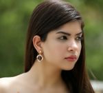 Buy Crunchy Fashion Purple Brown Crystal Earrings - Purplle
