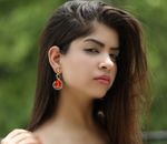 Buy Crunchy Fashion Red Gold Plated Dangle & Drop Earrings - Purplle