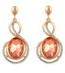 Buy Crunchy Fashion Gold Plated Dangle & Drop Earrings For Women - Purplle