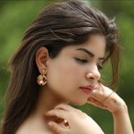Buy Crunchy Fashion Gold Plated Stylish Topaz Orange Earrings For Girls Fancy Party Wear Earrings - Purplle