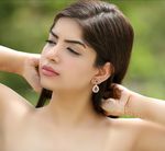 Buy Crunchy Fashion Gold Plated Stylish Coffee Brown Crystal Drop Earrings For Women & Girls - Purplle