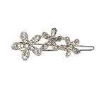 Buy Crunchy Fashion Three Flowers Hair Pin - Purplle