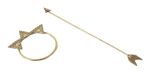Buy Crunchy Fashion Artmis Hair Pin - Purplle