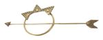 Buy Crunchy Fashion Artmis Hair Pin - Purplle
