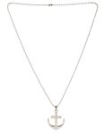 Buy Crunchy Fashion Anchor Unisex Pendant Necklace - Purplle