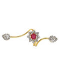 Buy Crunchy Fashion Trendy Diva Wedding Ring - Purplle