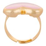Buy Crunchy Fashion Love Struck Purple Heart Ring - Purplle