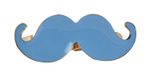 Buy Crunchy Fashion Aqua Mustache Double Finger Ring - Purplle