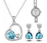 Buy Crunchy Fashion Heart Connections Love Gift Set - Purplle