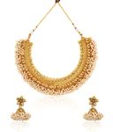 Buy Royal Bling Pearl Dropping Precious Jewel Set - Purplle
