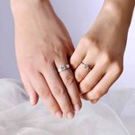 Buy Ferosh Glorious Couple Rings - Purplle