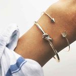 Buy Ferosh Knot Arrow Cuff Set - Purplle