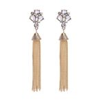 Buy Ferosh Long Chained Earrings - Purplle