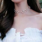 Buy Ferosh Pearl Choker Necklace - Purplle