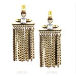 Buy Ferosh Punk Spiked Earrings - Purplle