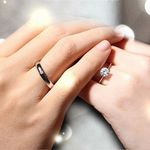 Buy Ferosh Splendid Couple Rings - Purplle