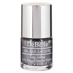 Buy DeBelle Gel Nail Polish Combo Set of 2 - Bebe Kiss (Hot Pink) and Grey Glitteratti (Silver Glitter) 8 ml each - Purplle