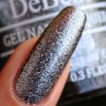 Buy DeBelle Gel Nail Lacquer Glitter Grey Glitteratti - Sliver Glitter, (8 ml) - Purplle