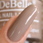Buy DeBelle Gel Nail Lacquer Creme Coco Bean - Light Brown, (8 ml) - Purplle